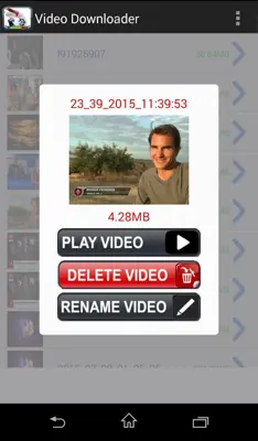 Video Downloader android App screenshot 2