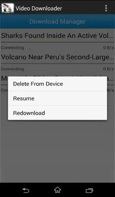 Video Downloader android App screenshot 3