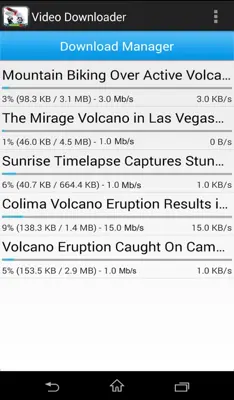 Video Downloader android App screenshot 4