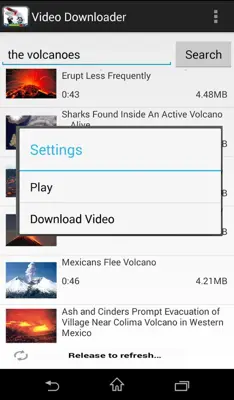 Video Downloader android App screenshot 5